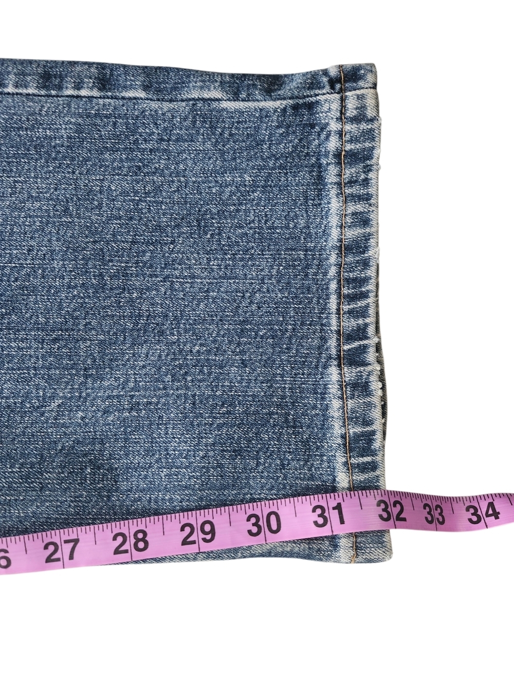 Vintage Ikeda Jeans 34x32 Made in Canada | Classic Straight Leg DenimVintage - Picture 11 of 13
